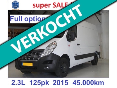 Z. Renault Master L2H2 L2H2 2015 45000km Navi Cruise Airco