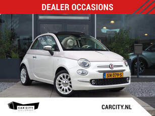 Fiat 500 C 0.9 TwinAir Turbo / 60TH Edition / Uniek! / CarPlay / Cruise / Sensoren Climate control