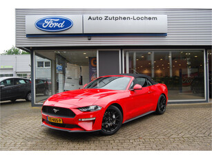 Ford Mustang Convertible 2.3 EcoBoost 290pk | ADAPTIEVE CRUISE | FULL LEDER | STOELVERKOELING | NL-AUTO