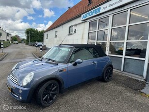 Mini Cabrio 1.6 Cooper Chili 107.995 km leder bekl