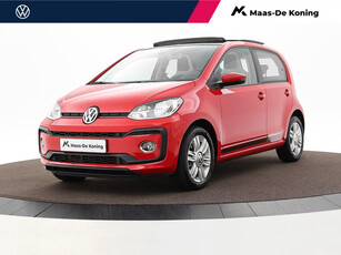 Volkswagen Up! 1.0 Tsi 90pk BMT high up! | Climatronic | Cruise Control | P-Sensoren | Camera | Panoramadak | DAB | Stoelverwarming |