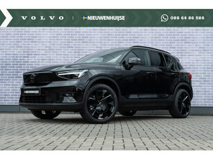 Volvo EX40 Single Motor Extended Range Ultra Black Edition | UIT VOORRAAD LEVERBAAR | Google | Schuif-/Kanteldak | Harman Kardon Audio | DAB | Elek. Stoelen | Memory | Adaptieve Cruise | Getint Glas | Warmtepomp | Stoel-/Stuurverwarming | Pilot Assist | D