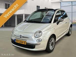 Fiat 500 C 1.2 Lounge, Parelmoer, Cabriolet, Automaat