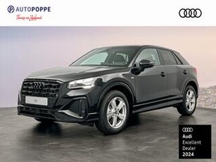 Audi Q2 35 TFSI 150 S tronic S edition Automatisch | Adaptive cruise control | S line bekleding stof/leder, | Audi virtual cockpit plus | Parkeerhulp achter | Lichtmetalen velgen 7J x 17 | Matrix LED-koplampen | Optiekpakket zwart + Audi ring