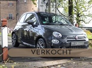 Fiat 500 1.0 Hybrid Sport 2021 GRIJS | Leder | Panoramadak | Airco | Benz