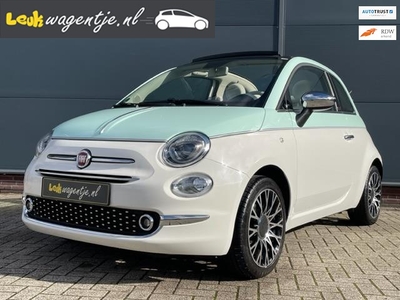 Fiat 500 C 1.2 Collezione Cabrio VERKOCHT * Wat 'n snoepje!