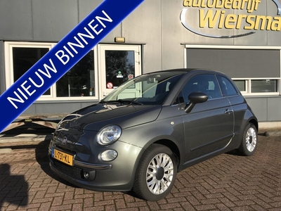 Fiat 500C 1.2 Lounge Zeer leuke auto cabrio clima st verw