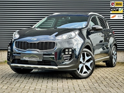 Kia Sportage 1.6 T-GDI 4WD GT-Line Clima Cruise Zwart