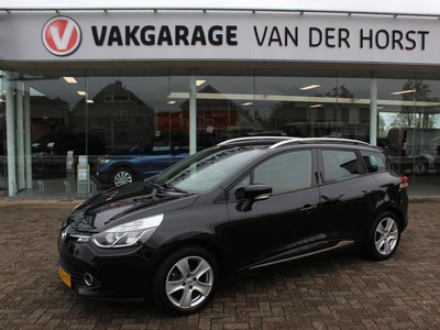 RENAULT CLIO Estate 0.9 TCe Expression , Airco, Cruise control , Bluetooth , Trekhaak LM velgen , Parkeersensoren achter