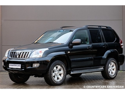 Toyota Land Cruiser 3.0 D 3500 kg trek LEDER GRIJS