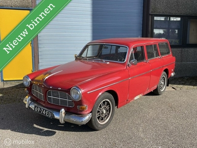 Volvo Amazon Combi 221 1968 rood AUTOMAAT Mooi interieur.