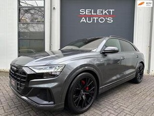 Audi Q8 55 TFSI Quattro S-Line 4W-Best/B&O 3D/RS-Zetels/Alcantara Hemel/Pano/Head Up/Matrix/Luchtvering/Full Options/Apk 05-2025