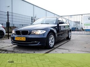 BMW 1-SERIE 120i Business Line Nette zeer vlotte 120i met 170PK 5-drs Airco* Nieuwe Distributieketting! Door BMW-Specialist zeer grondig nagekeken, alles vervangen wat nodig was. Auto kan weer jaren mee. Cruise control Navi etc!