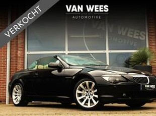 BMW 6-SERIE Cabrio 650i S High Executive | 367 pk | Automaat | V8 | Sportstuur | 19 inch | ? BMW 6-serie Cabrio 650i S High Executive | 367 pk | Automaat | V8