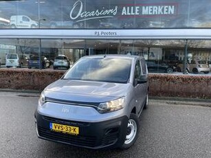 Fiat E-Doblo 136 L1 50 kWh Airco - Cruise control - ParkS-A - Radio - USB - CD+AB - Ramen E-VZ - L-Steun - Zijschuifd-R - Laadvloer - Tussenschot-V