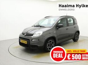 Fiat PANDA 1.0 Hybrid City Life | Navigatie via Apple carplay | Dakrails | Fabrieksgarantie | Airco | Hoge instap