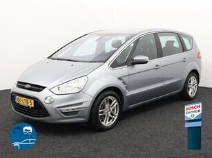 Ford S-MAX 2.0 EcoBoost S Edition airco navi cruisec bleutooth xenon lmvelg pdc v+a luxe en ruimte voor 5 volwassenen met bagage