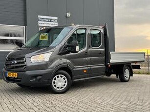 Ford TRANSIT 350 2.0 TDCI 131pk L5 RWD Pick-up Dubbel Cabine 7-Pers | Airco | Trekhaak 2800KG | Cruise | Bluetooth | Kunstleder