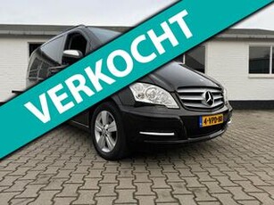 Mercedes-Benz VIANO 3.0 V6 CDI Automaat Ambiente Edition LANG Dubbele Cabine 2X Schuifdeuren Airco Navi cruise control Elk. Ramen