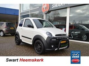 Microcar M.GO Brommobiel Premium Highland DCI | Stootbars voor en achter | Easy park systeem