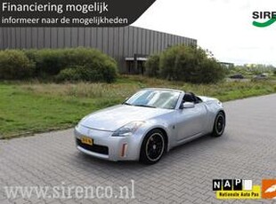 Nissan 350Z Roadster 3.5 V6 leder navigatie zgan softtop elektrische kap stoelverwarming climate&cruise control ori nl nap