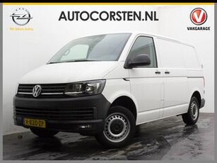 Volkswagen TRANSPORTER 2.0 TDI 102pk EURO6 Navi Trekh. Cruise 2xSchuifdeur 2200kg trekvermogen! L1H1 Highline Pdc Tel. Elek.Ramen Mistlampen Airco