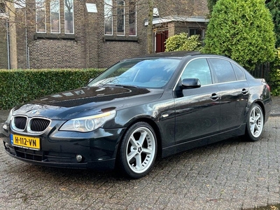 BMW 5-serie 520i open dak! comfort stoelen! xenon! leer!