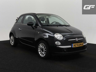 Fiat 500 C 1.2 Lounge Cabrio Airco Aux Leer Driemverv. NAP