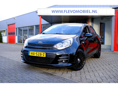 Kia Rio 1.2 CVVT ComfortLine 5-Drs Airco|1e Eig!|Leder-Alcantara|LMV|Cruise