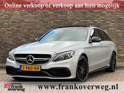 Mercedes-Benz C-klasse C 63 AMG S 510 PK Panodak Head-Up Burmester Mat Grijs