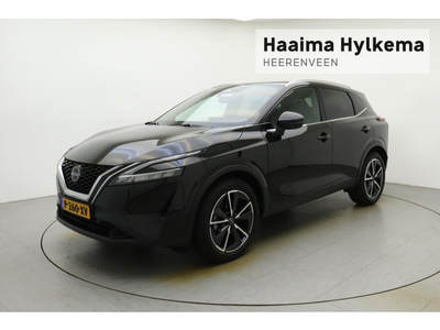 Nissan Qashqai 1.3 MHEV 158pk Xtronic Automaat Tekna 1800 kg trekgewicht! | Navigatie | Panoramadak | Rondomzicht camera | Getint glas | Keyless | Climate control