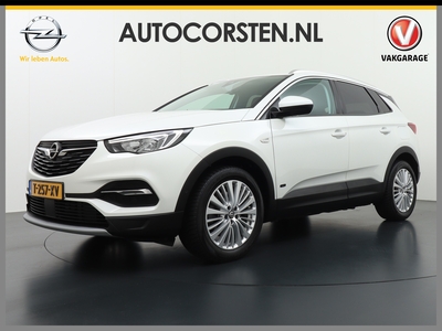 OPEL GRANDLAND 1.6T 225pk PHEV Camera Elek.klep Bordherk. Lane-dep. Apple/Android Stoelverw. Blindspot 1/2Leer Navi Keyless Dab Tel. Pdc Led Usb Cruise Ecc 18''LM 1.6 Turbo Hybrid Business Executive 43000 euro nieuw !