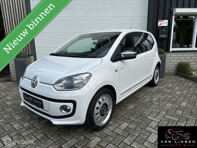 Volkswagen White Up! 1.0 NETJES 75PK|Airco|Navi|APK Nieuw✅