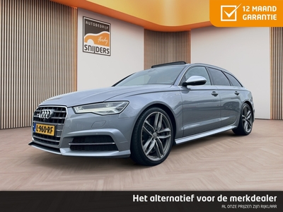 AUDI A6 S6 Avant 4.0 V8 TFSI S-LINE Pro Line Plus - 12 MND GARANTIE | Panorama | LED+ | Valcona leer | Bose Surround | Carbon -RIJKLAAR