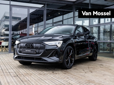 AUDI E-TRON Sportback 55 quattro S edition 95 kWh | PANORAMA/SCHUIF-KANTELDAK | LUCHTVERING | STOELMEMORY | S-LINE |