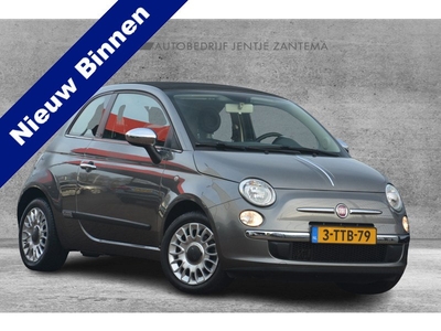 Fiat 500C 0.9 TwinAir Turbo Easy | Airco | Elek.ramen | PDC | LMV | NL auto!! | Keurige Fiat 500 Cabrio met een lage aantoonbare km-stand!!