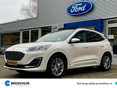 FORD KUGA 2.5 PHEV VIGNALE | PANODAK | LEDER | TREKHAAK | B&O | MEMORY SEATS | HEAD-UP | BOMVOL! | DRIVER ASS PACK | TECHNOLOGY PACK | WINTERPACK | PRACHTIGE STAAT! | ADAPTIVE CRUISE | ELEKTR. ACHTERKLEP