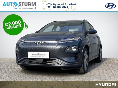 Hyundai Kona EV Premium 64 kWh *SUBSIDIE MOGELIJK* Leder