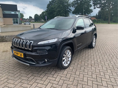 Jeep Cherokee 3.2 V6 Limited AWD Automaat [ fm navi,camera,leer,xenon,lmv,pdc ]