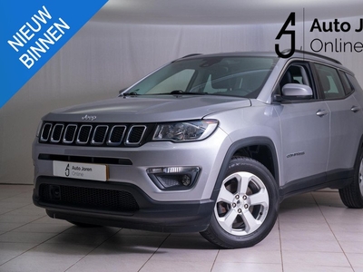 Jeep Compass 1.4 MultiAir Longitude Hoge zit, 1.4 4-cilinder, Apple CarPlay, Android auto, parkeersensoren, achteruitrijcamera