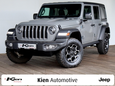 JEEP WRANGLER Unlimited 4xe 380 Rubicon | Uitn. Panelen | Lederen Bekleding | Voorstoelen Verwarmd |