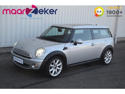 MINI MINI Clubman 1.6 Cooper | Schuif/kantel dak | Stoelverwarming | Lederen Bekleding | Stuurwielbediening | Climate Control