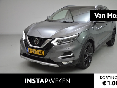 NISSAN QASHQAI 1.3 DIG-T Tekna 159 PK | Automaat | Navigatie | 360 Camera | LED | Trekhaak | Parkeersensoren | Stoelverwarming | Privacy Glass | Lichtmetalen velgen | Climate Control | Cruise Control | Keyless |