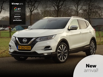 Nissan QASHQAI 1.3 DIG-T Tekna + | Parelmoer wit | Carplay | FULL OPTIONS!!