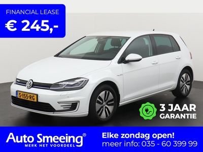 VOLKSWAGEN GOLF e-Golf | na subsidie 16695 | Active Info Display | Camera | Warmtepomp | Zondag Open!