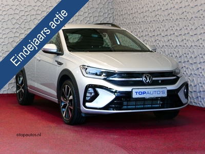 VOLKSWAGEN TAIGO 1.5 TSI 150PK R-LINE BLACK PACK LED.GRILL CARPLAY NAVI CAMERA 18''LMV VIR.COCKPIT LED STOELVERW. KEYLESS 04/2023