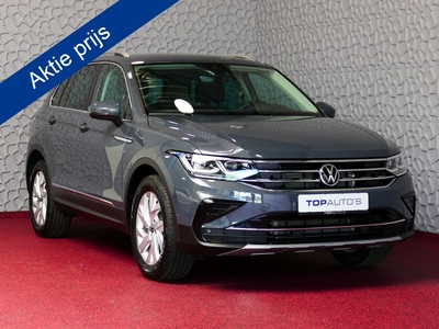 VOLKSWAGEN TIGUAN 1.5 TSI ELEGANCE IQ LED MATRIX VIR.COCKPIT NAVI ELEK.KLEP CAMERA STOEL/STUUR VERW. 04/2023 70 BIJNA NIEUWE VOLKSWAGEN'S UIT VOORRAAD LEVERBAAR