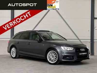 Audi A4 Avant 2.0 TFSI Quattro 252 Pk S-Line Virtual Pano Leder