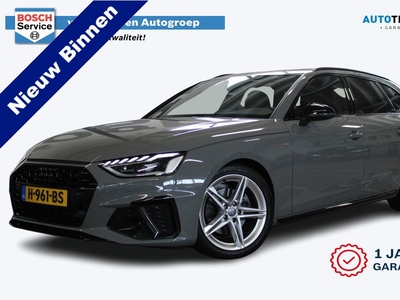 Audi A4 Avant 35 TFSI Launch edition Sport | Incl 1 jaar garantie | Black optic | LED Matrix | Virtueel dashboard | Apple CarPlay | Adaptive cruise | Vol lederen sportstoelen met verwarming | Afgevlakt stuur | Camera | Zeer aparte kleur | Nederlandse Auto