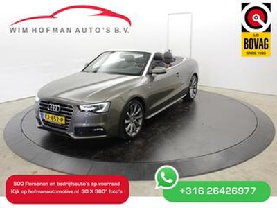 Audi A5 Cabriolet 1.8 TFSI 2x S-Line Vol Leder Camera B&O Navi Cruise NL Auto